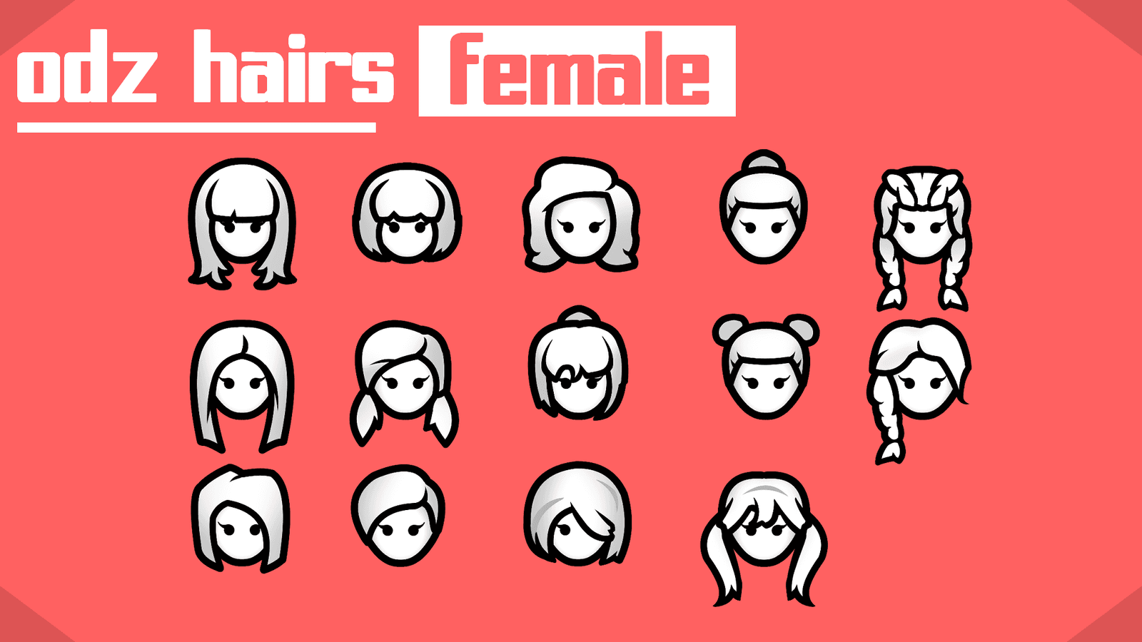 [1.5] Odz Hairs - Female