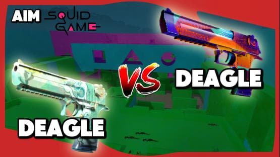 DEAGLE vs DEAGLE Aim SquidGame