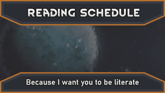 Reading Schedule