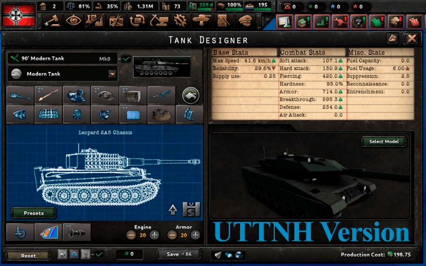 GSP's Tank Slots for UTTNH