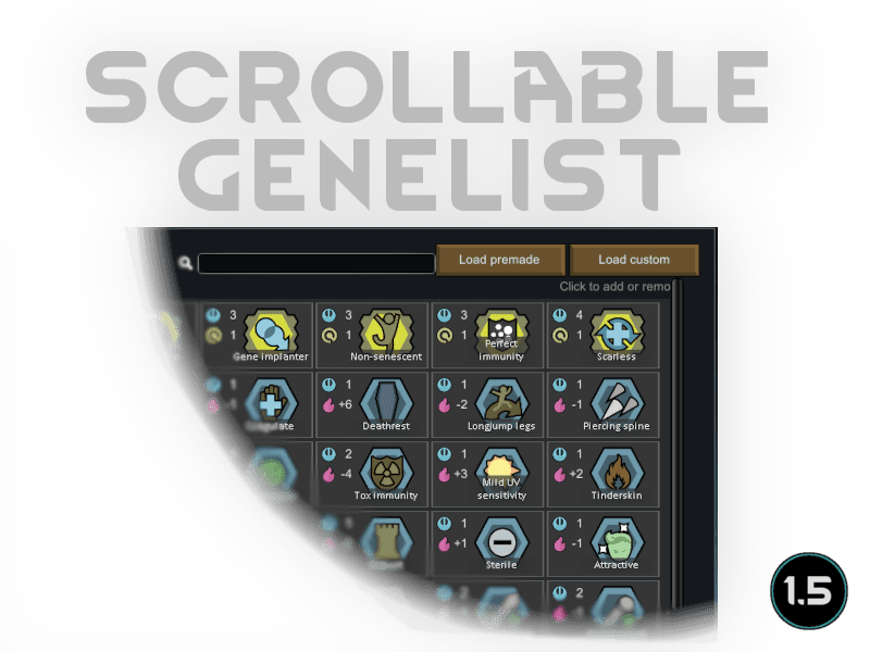 [Depricated] Scrollable Genelist