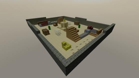 AUE Minecraft 1v1 AIM