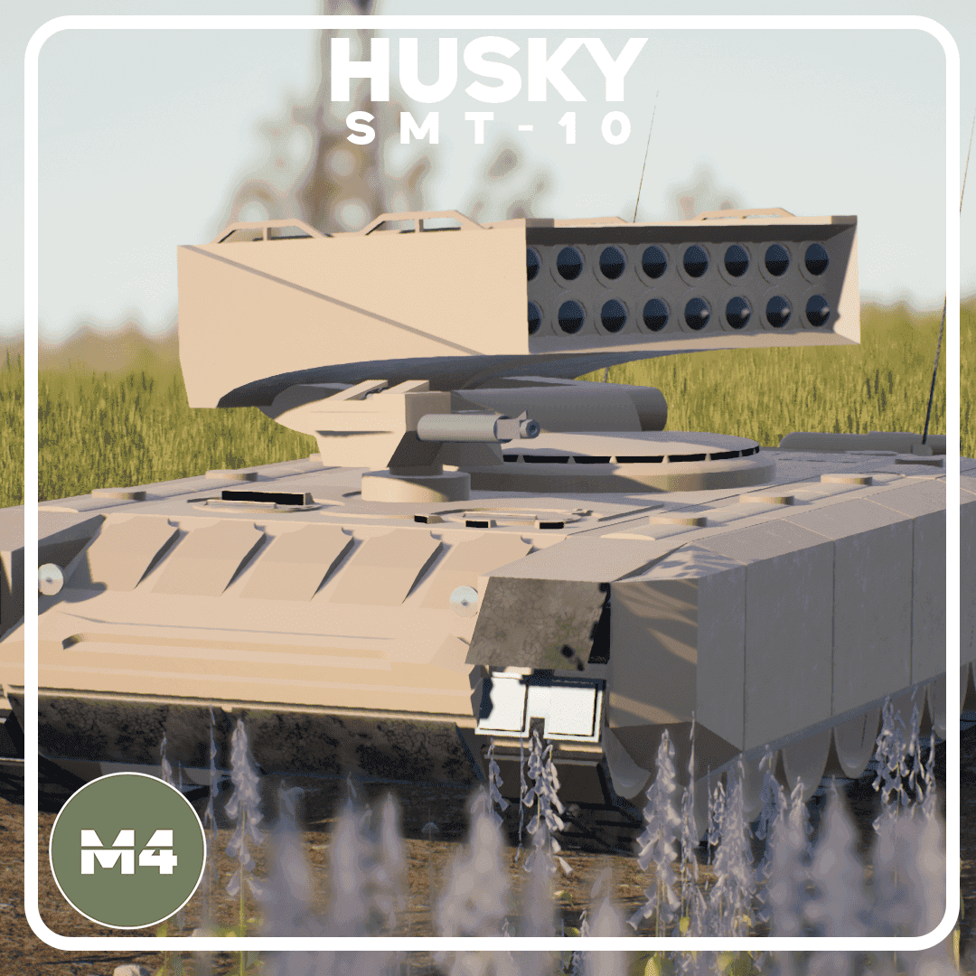 SMT-10 "Husky" - MLRS Artillery