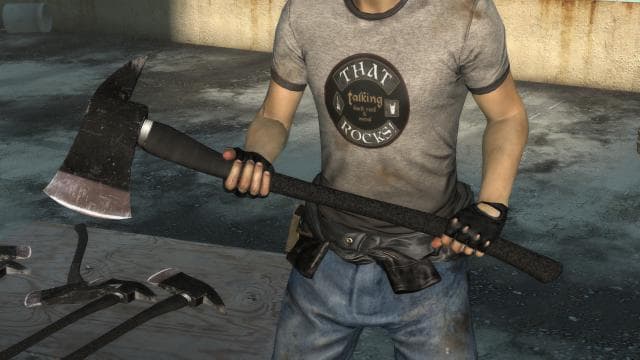 Fireaxe - black synthetic