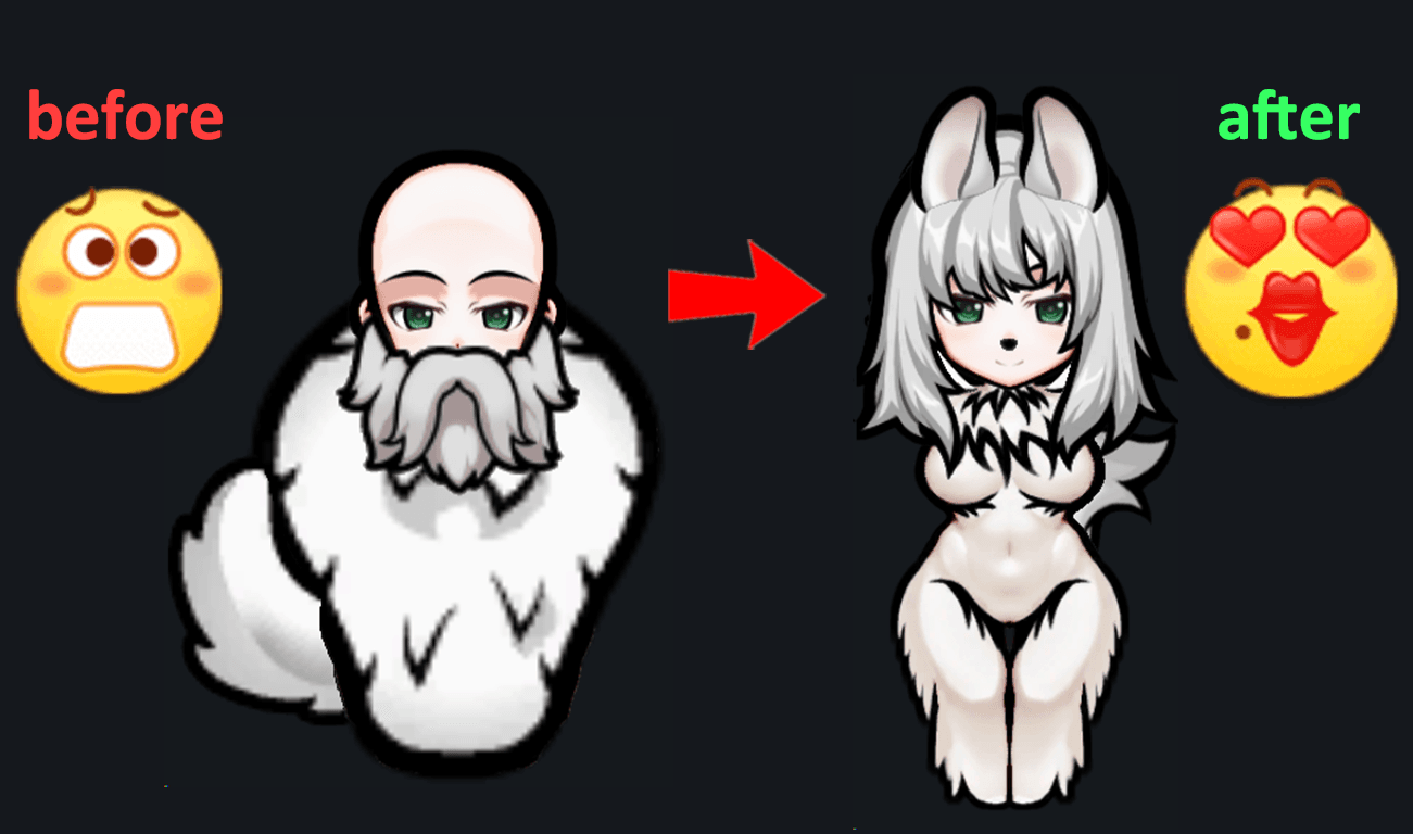 Yttakin furskin retexture and gene tweak