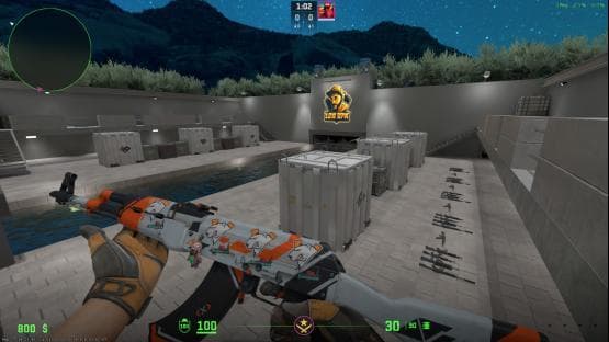 1v1 Aim Map