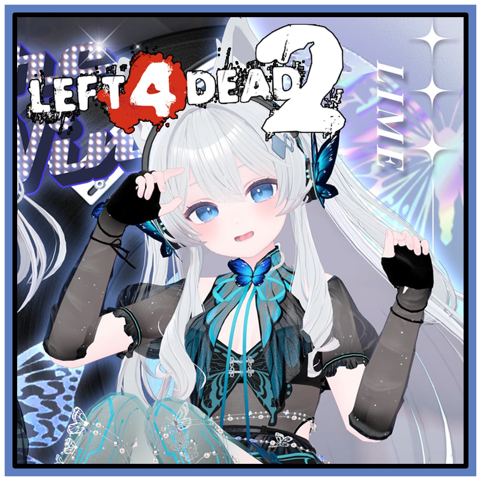 VRC lime 紺碧の翼 打歌服（rng）替换eills