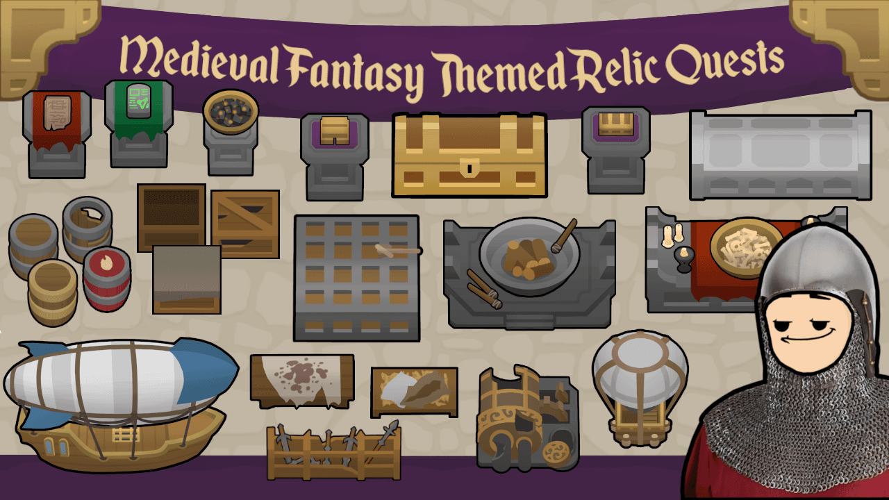 Medieval Fantasy Themed Relic Quests