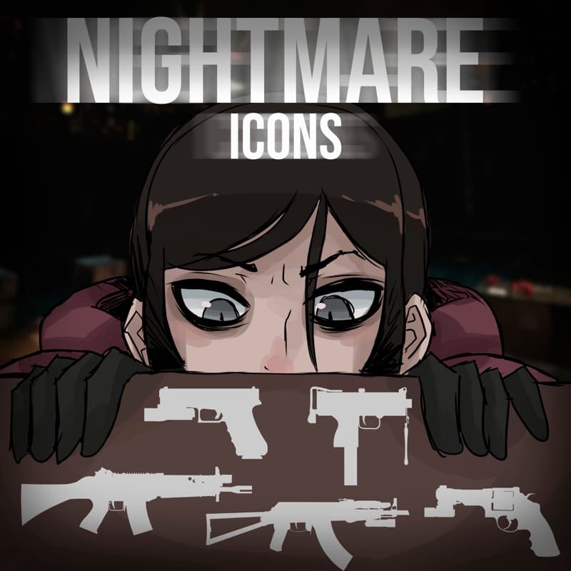 NIGHTMARE | Icon Set