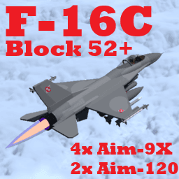 F-16C Block 52+ [COMBAT ADVANCED MOD]