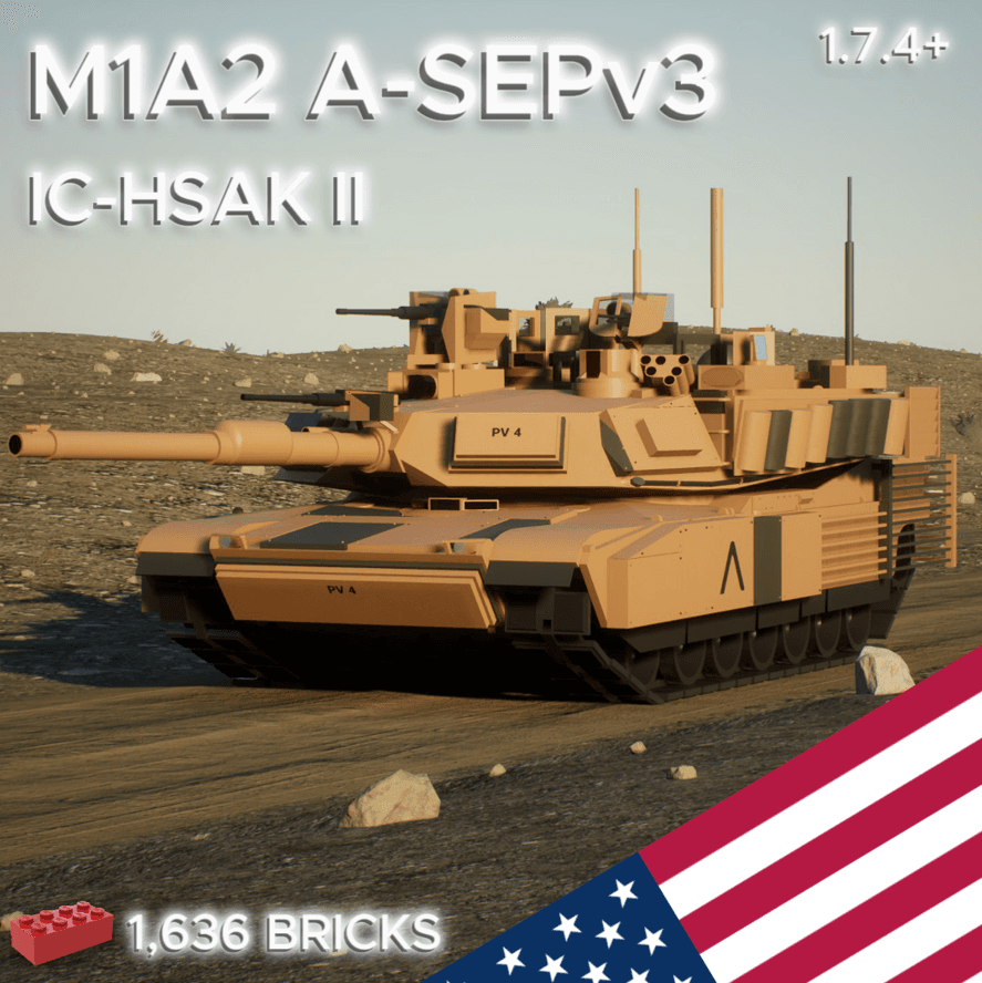 M1A2 A-SEPv3 (IC-HSAK II) (Desert Tan)