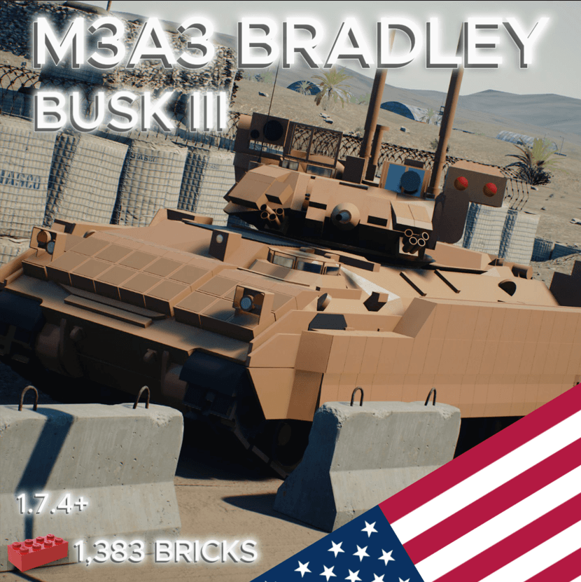 M3A3 Bradley BUSK III (Desert)