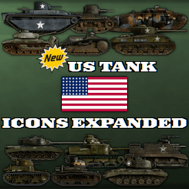 US Tank Icons Expanded
