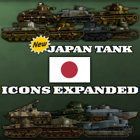 Japan Tank Icons Expanded