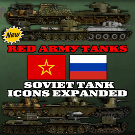 Red Army Tanks: Soviet Tank Icons Expanded