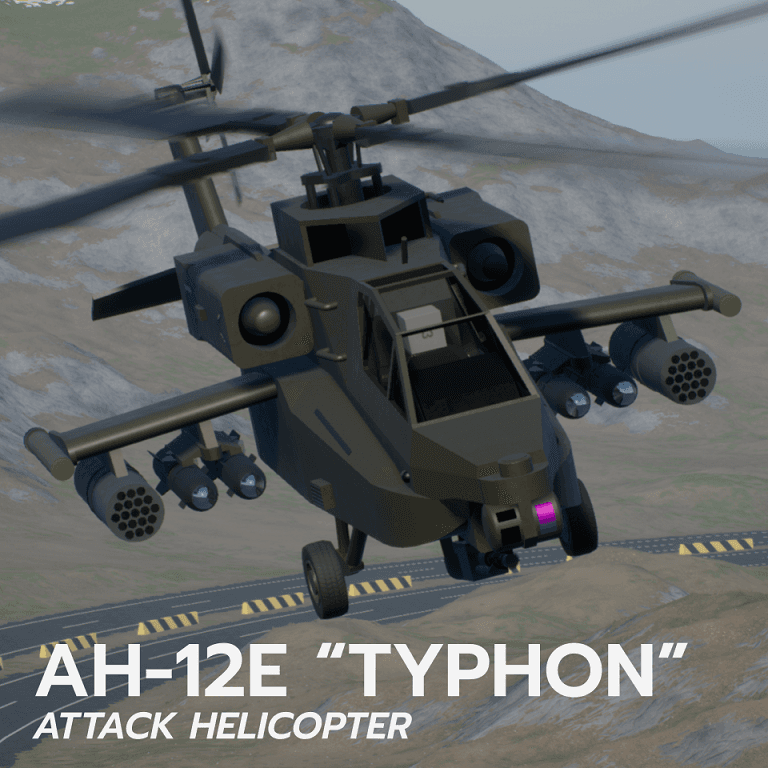 AH-12E "TYPHON" Attack Helicopter
