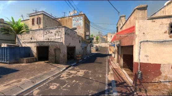 Dust2 but the shops are open