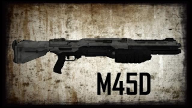 M45D Shotgun (H4) CHROME SHOTGUN