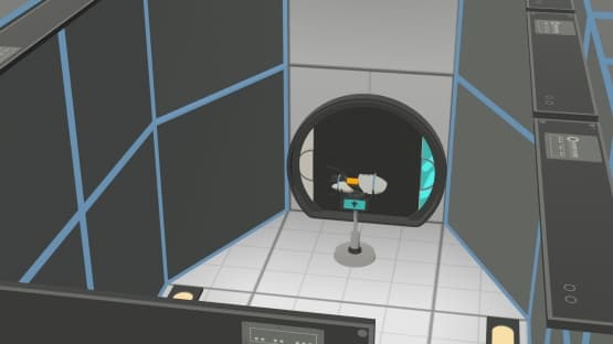 the aperture science handheld gravity device