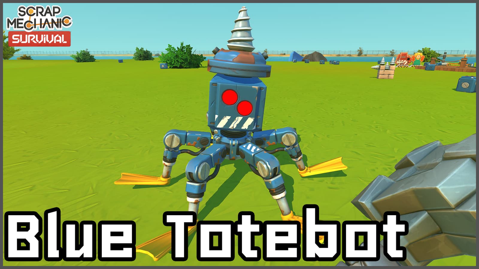 Blue Totebot Character