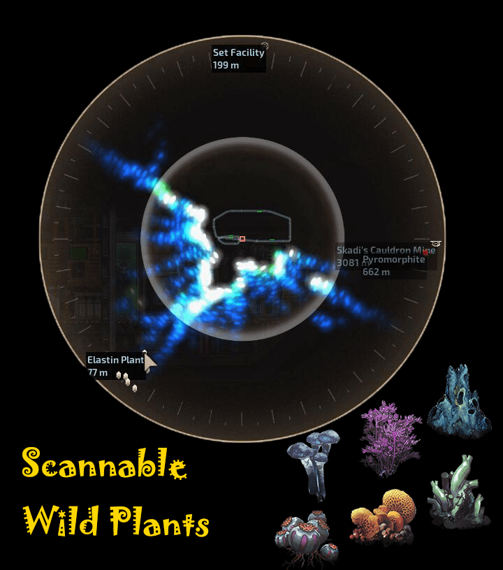 Scannable wild plants (Lua) 扫描野外植物