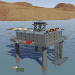 Floating Base - Armed Offshore Platform by Uncle T