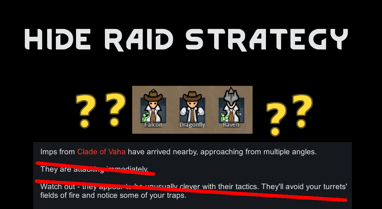 Hide Raid Strategy