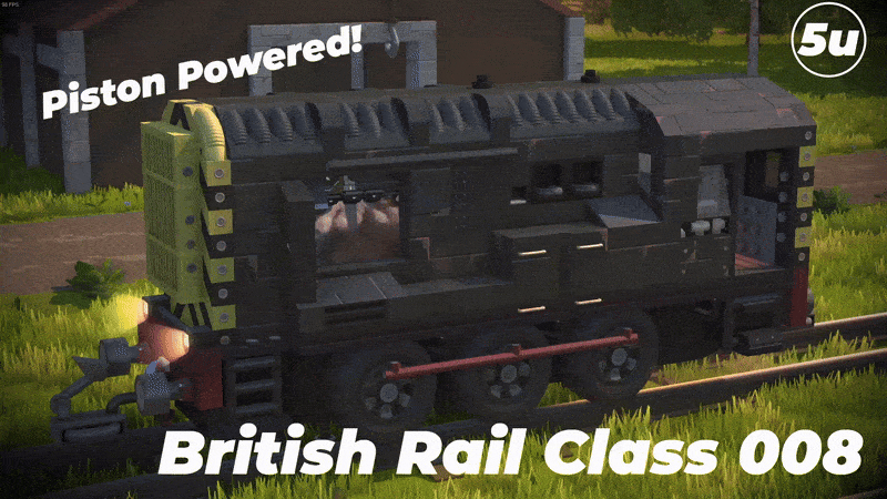 |Piston powered| British Rail Class 008 (5u) (NO MODS)