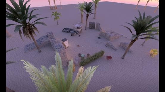 1vs1 aim map