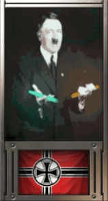Dancing Hitler Portrait