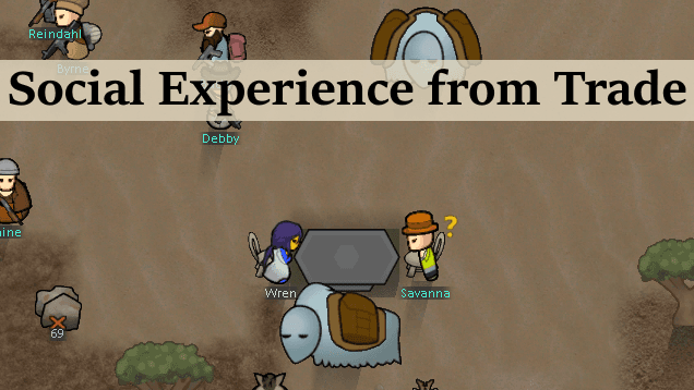 Social Experience from Trade