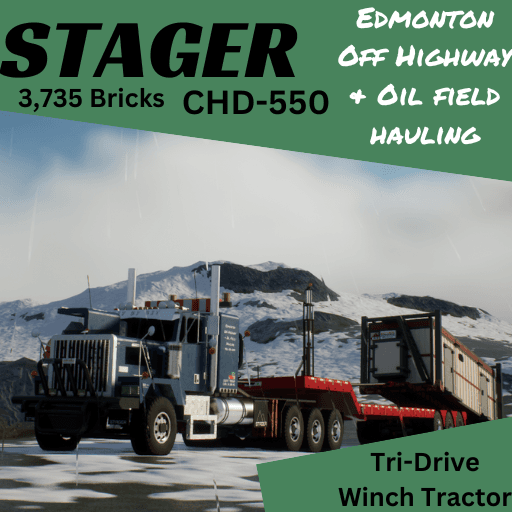 1990 Stager CHD-550 Winch Tractor
