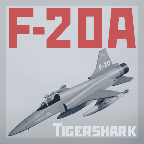 F-20A Tigershark #42 (2x AIM-9L)