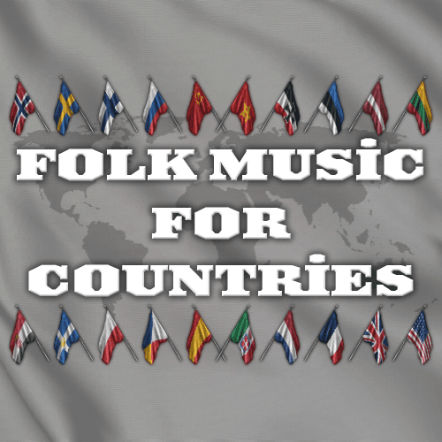 Folk music for countries