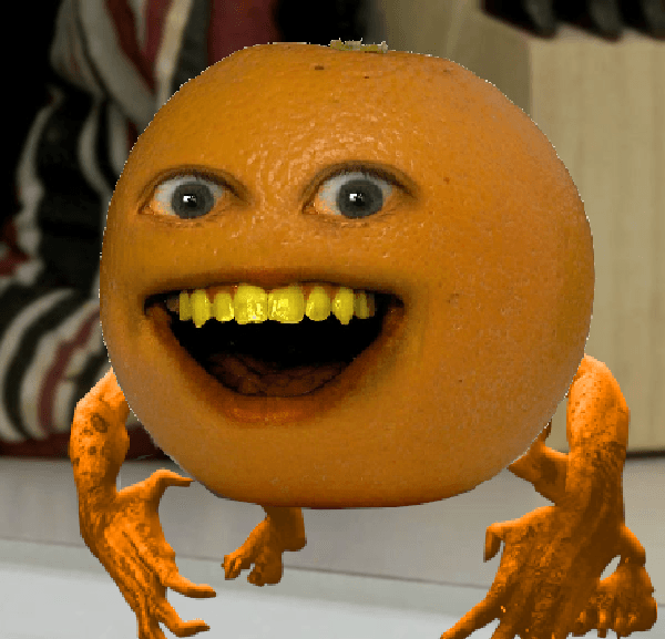 Annoying Orange jockey