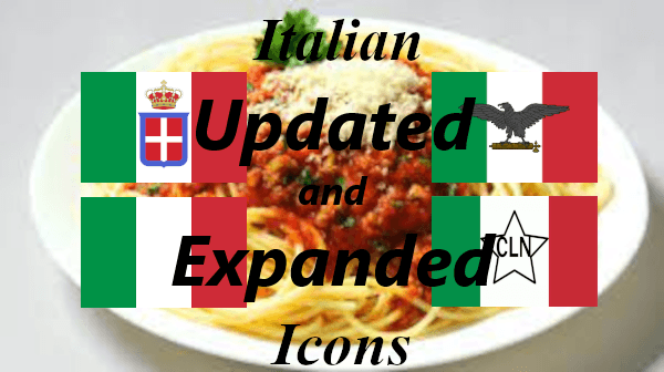 Italian Division Icons Updated and Expanded
