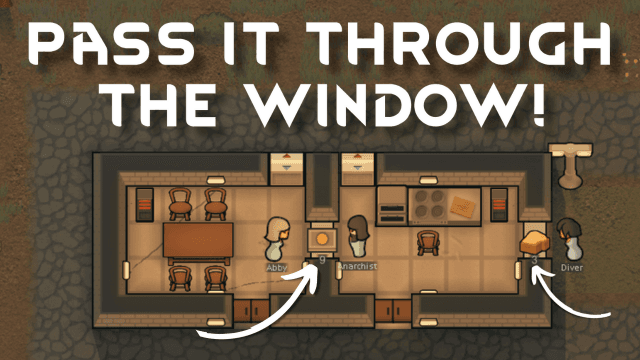 Pass It Through The Window!