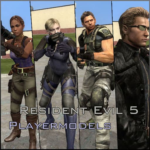 Resident Evil 5 Playermodels Repack