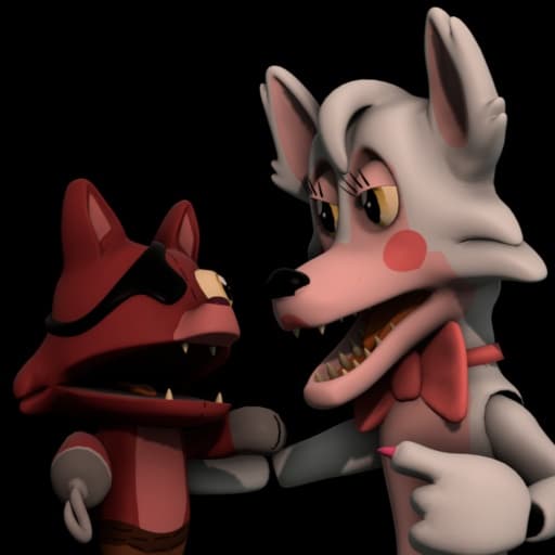 FNAF2 Mangles and PFoxy