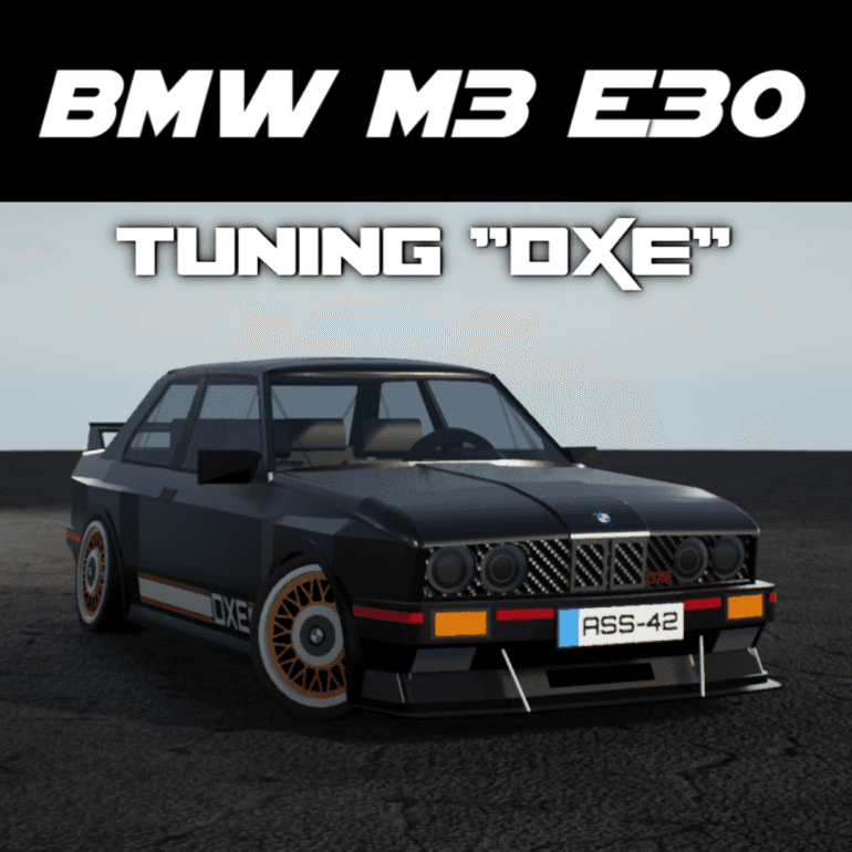 1986 BMW M3 (E30) - Tuning "DXE"