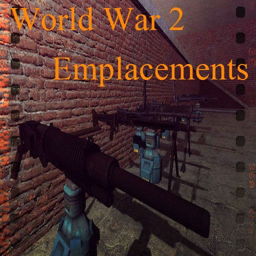 World War 2 Machine Gun Emplacements