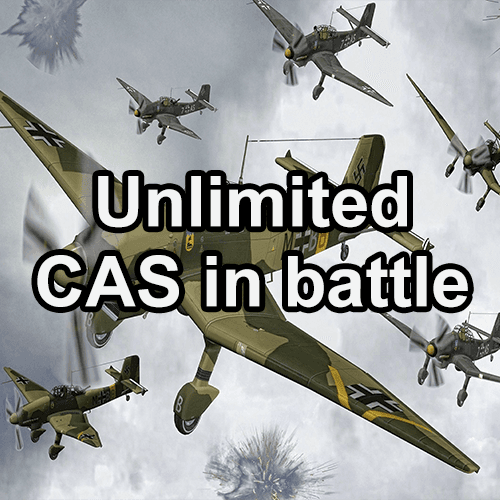 Unlimited CAS in battle