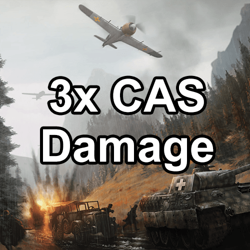 3x CAS Damage