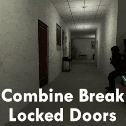 Combine Break Down Locked Doors