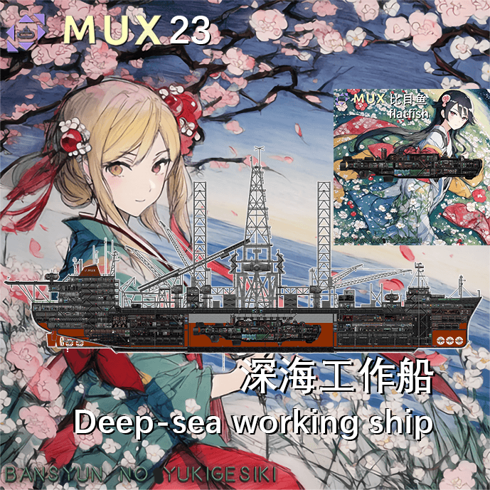 MUX23（暮春之雪）深海工作船