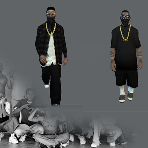 MS13 Gang Members Playermodels