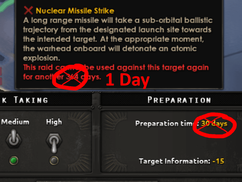 Faster Nuclear Raids