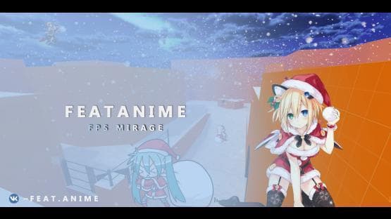 FEATANIME NEW YEAR 2025 SNOW MAP