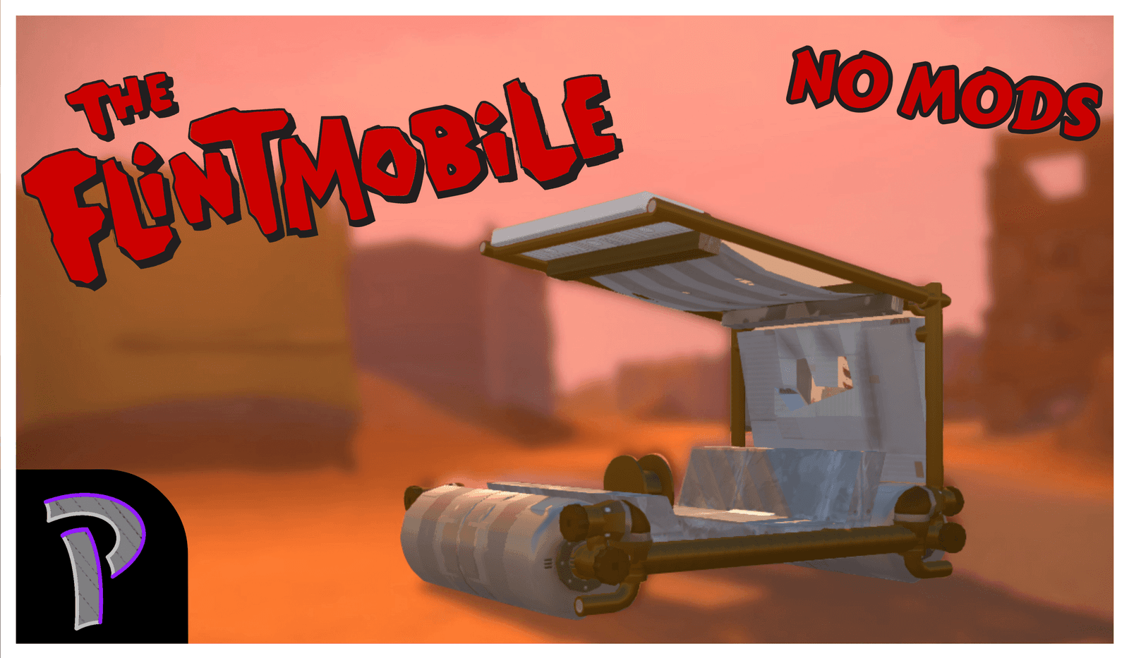 The Flintstones' Flintmobile (No Mods)