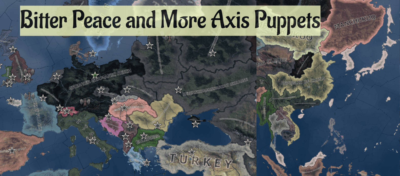 Bitter Peace and More Axis Puppets